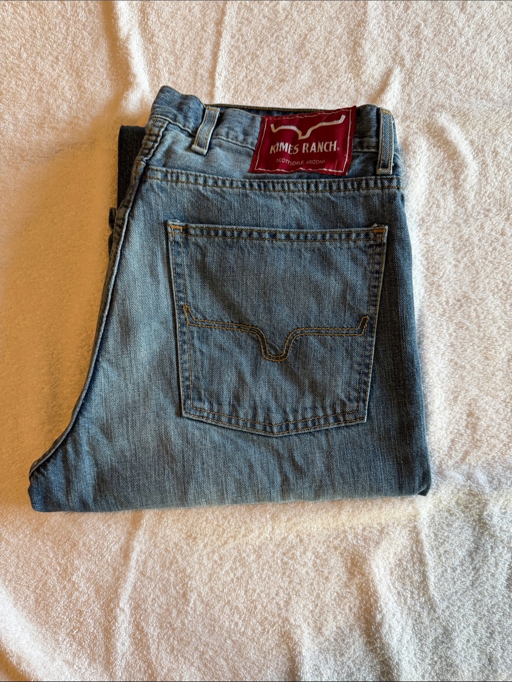 Kimes Ranch Light Blue Men's Relaxed Denim Jeans